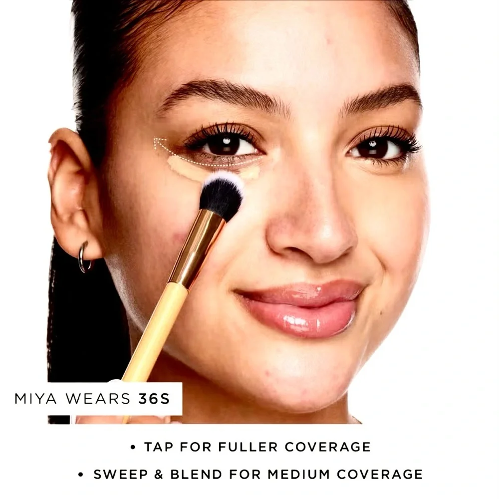 tarte Angled Seamless Finish Concealer Paw Brush